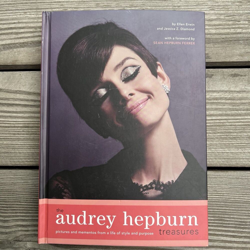 Treasures Audrey Hepburn by Ellen Erwin Atria Actress USA 2006 Large HCov